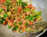 A picture of step 1 of Vegetable upma.