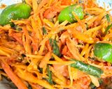 Foto langkah ke 8 dari resep Som Tam Thailand (Salad pepaya muda).
