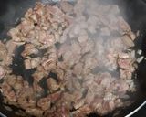 Foto del paso 2 de la receta: Nopales con carne a 2 chiles 🤤🤤