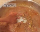 A picture of step 3 of Lentil Shakshuka.