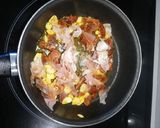 A picture of step 4 of Extremaduran Migas with Fried Egg 🍳.