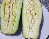 Foto del paso 1 de la receta: Berenjenas rellenas🍆🍆