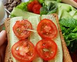 Hình bước làm 6 của món Bánh mỳ sandwich trứng pate