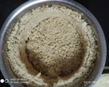 A picture of step 1 of Cashew burfi.