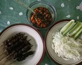 Foto langkah ke 4 dari resep Sate Sapi Pedas Bumbu Matang.
