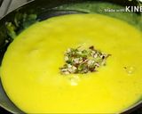 A picture of step 4 of Matka malai kulfi.