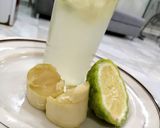 A picture of step 3 of Sugercane lemonade.