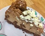 Foto del paso 13 de la receta Tarta fría de Nutella y bombones Ferrero Rocher - sin horno