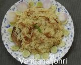 A picture of step 4 of Jeera Rice.
