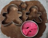 A picture of step 4 of Chocolate Ginger bread cookies.