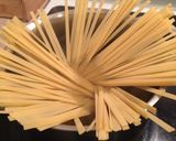 Φωτογραφία βήματος 6 της συνταγής Ζυμαρικά Fettuccine με γαρίδες