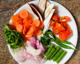 சாம்பார் சாதம்Sambar rice ரெசிபி ஸ்டேப் 1 புகைப்படம்