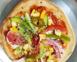 A picture of step 5 of Wheat Pizza.