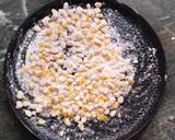 A picture of step 2 of Crispy Corn Chilli Fry.