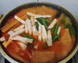 Foto langkah ke 5 dari resep Ketupat sayur labu siam santan.