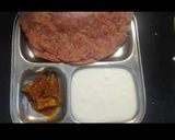 दुधी बीट पराठा (dudhi paratha recipe in marathi) रेसिपी स्टेप 3 फोटो 