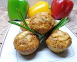 Medvehagymás muffin 🐻 recept fázis 5 fotója