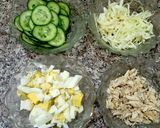 A picture of step 1 of Club Sandwich 🥪.