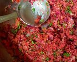 A picture of step 3 of Beetroot Chilla - Healthy Heart Red Chilla.