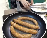 รูปขั้นตอนการทำที่ 10 ของ ไส้กรอกหมูวุ้นเส้น น้ำจิ้มbbqแซ่บ