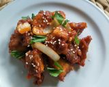 Foto langkah ke 7 dari resep Gurameh Masak Gochujang (Saos Pedas Korea).
