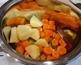 Foto del paso 3 de la receta: Crema de berenjena, zanahoria y calabacín