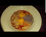 Foto del paso 1 de la receta: Omelette de jamón, mozzarella y especias
