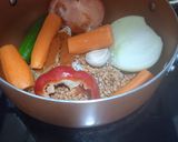 Foto del paso 3 de la receta: Lentejas con arroz al mejor modo con chorizo