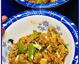 A picture of step 2 of Peshawari chicken Kadai.