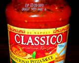 A picture of step 5 of Mike's 10 Minute Salt Brick Pizza Margheritas.