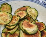 Une image de l'étape 3 de Chips de courgette.