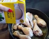 Foto del paso 3 de la receta Pollo guisado en salsa de ajos☆☆☆