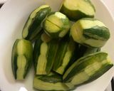 A picture of step 2 of Potoler Rezala (Parwal / Pointed Gourd Curry).