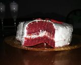 Foto del passaggio 13 della ricetta Torta red velvet a forma di cuore