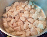 Foto del paso 4 de la receta: Fideos dorados con pechuga de pollo en trozos