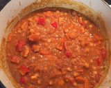 A picture of step 5 of Sweet potato peanut curry.