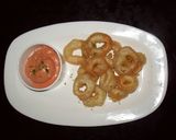 A picture of step 3 of Easy Squid Fry (Calamari).