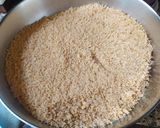 A picture of step 3 of Churma laddoo.