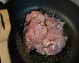 A picture of step 3 of Beetroot Chicken Russian salad.