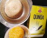 A picture of step 1 of Quinoa Moong dal Khichdi (Healthy and nutrition quinoa moong dal Khichdi Recipe 😋 for weight loss).