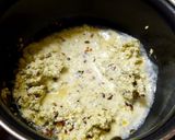 A picture of step 3 of Drumstick curd curry.