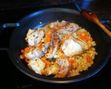 Foto del paso 4 de la receta: Pollo guisado con judías verdes a la aroma de tomillo limonero