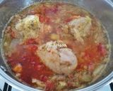 Mustáros - tejszínes - zöldséges ragu csirkecombbal recept fázis 2 fotója