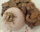 Foto del paso 7 de la receta: Lomo al strogonoff acompañado de arroz blanco