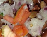 A picture of step 2 of Kidney beans chat.