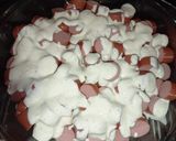 Tárkonyos rakott zeller virslivel recept fázis 2 fotója