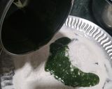 A picture of step 1 of Spinach Momos.