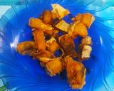 Foto langkah ke 3 dari resep Ikan Asin Jambal, lenca dan Pete Cabe Ijo.