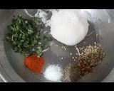A picture of step 3 of Muli ke paraathe.
