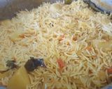 A picture of step 5 of Potato Rice.